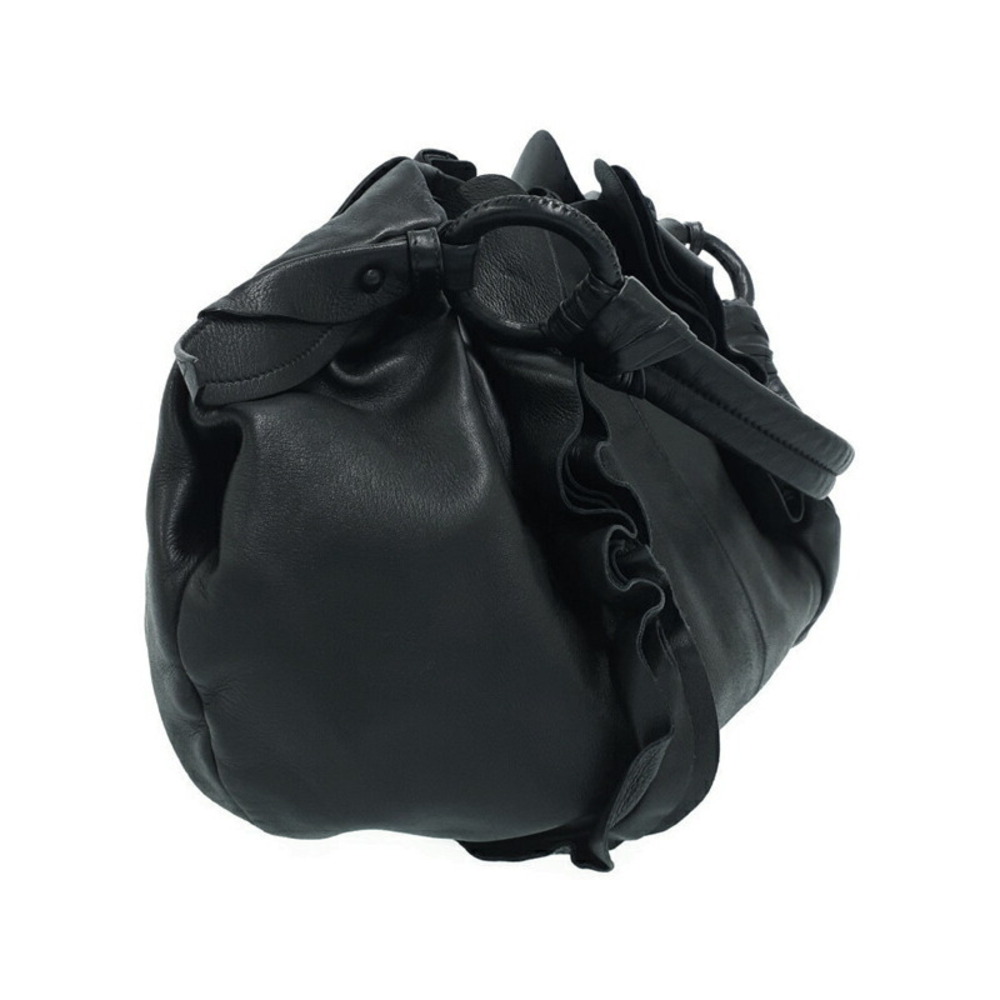 Prada Bag Ruffle One Shoulder Hobo - Picture 1 of 9